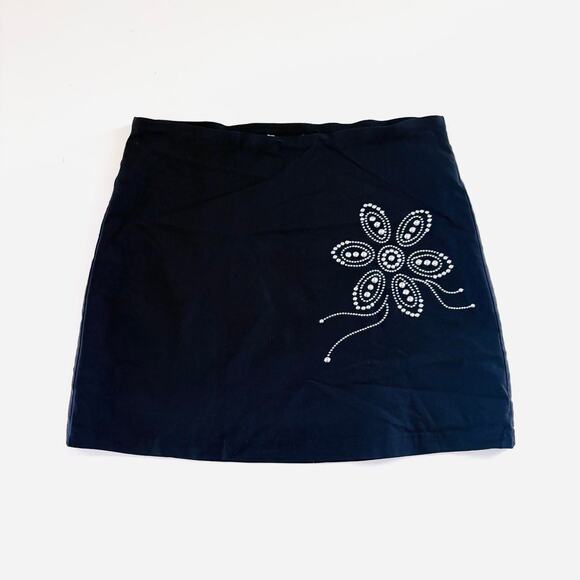 NWOT Princess Red Quotation Mini Skirt - Picture 2 of 3